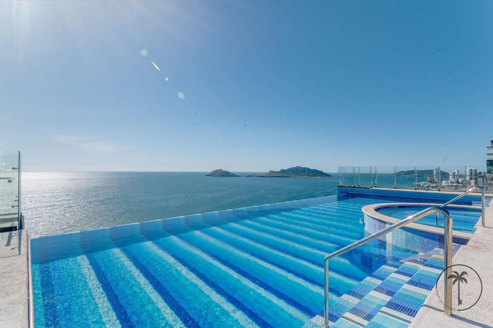 Terraza Con Vista Al Mar Y A Atardeceres Apartment Масатлан Екстериор снимка